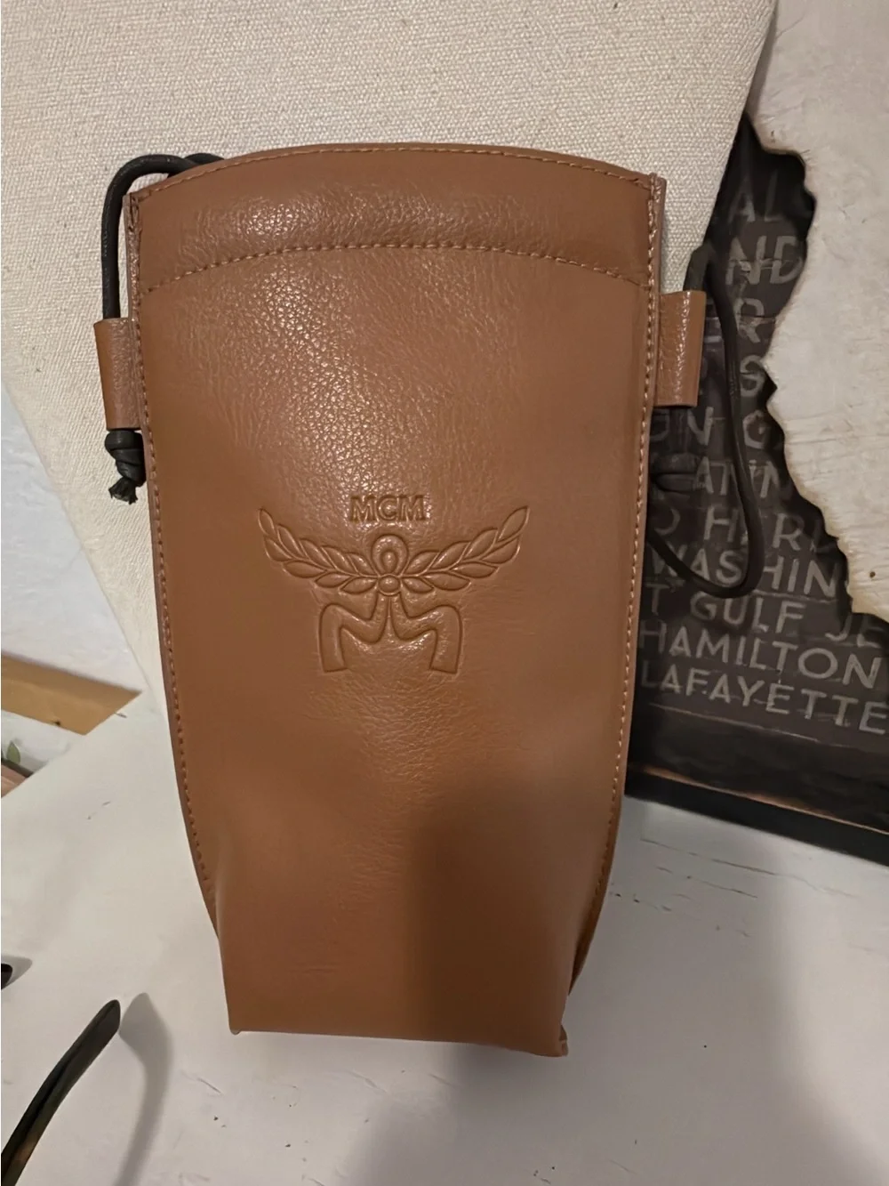 NEW MCM men’s worldwide sungalsses NEW with leather case pouch